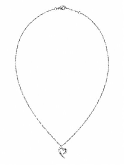 Collar Lo Scrigno Gioielli Mujer in Oro blanco Diamante 0.02 Ct G.I. 0434-2 - G.I. 0434-2